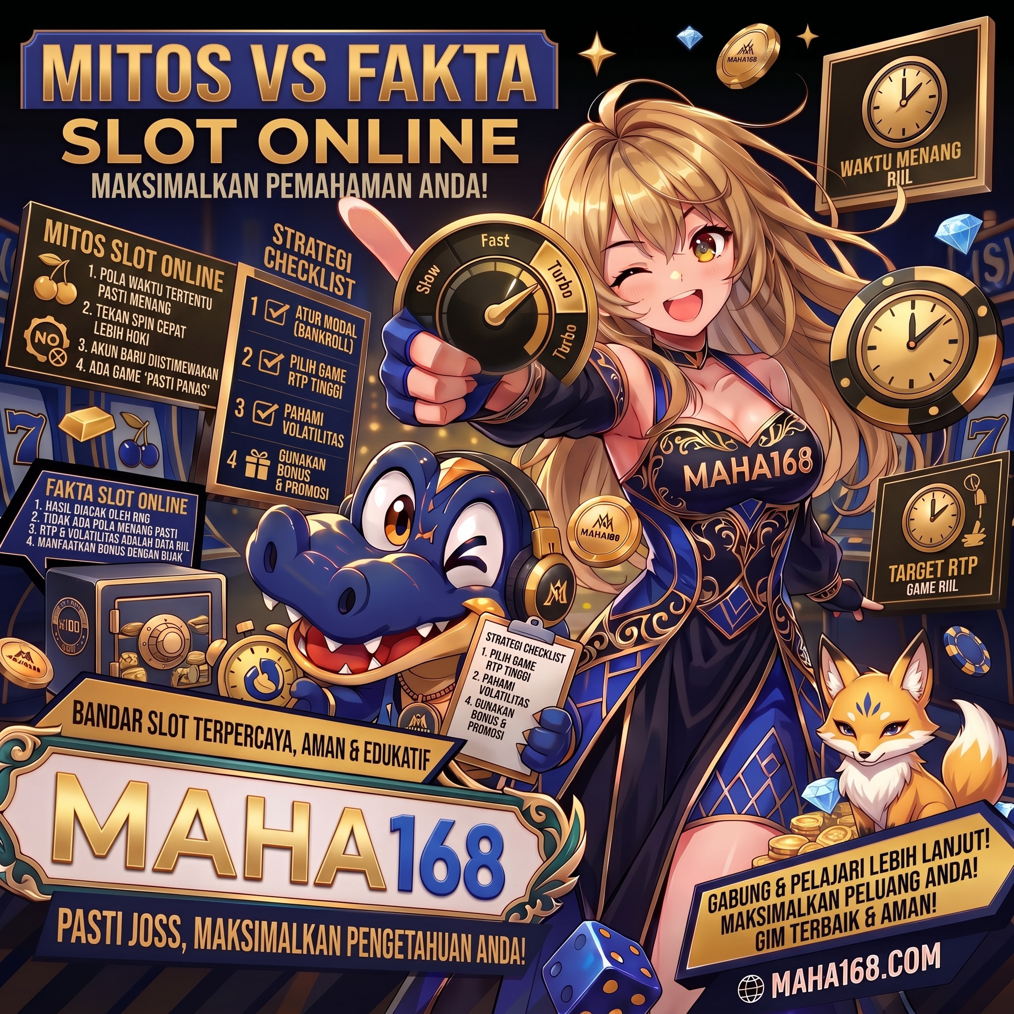 Myths vs Facts of Online Slot The Truth Explained at Maha168